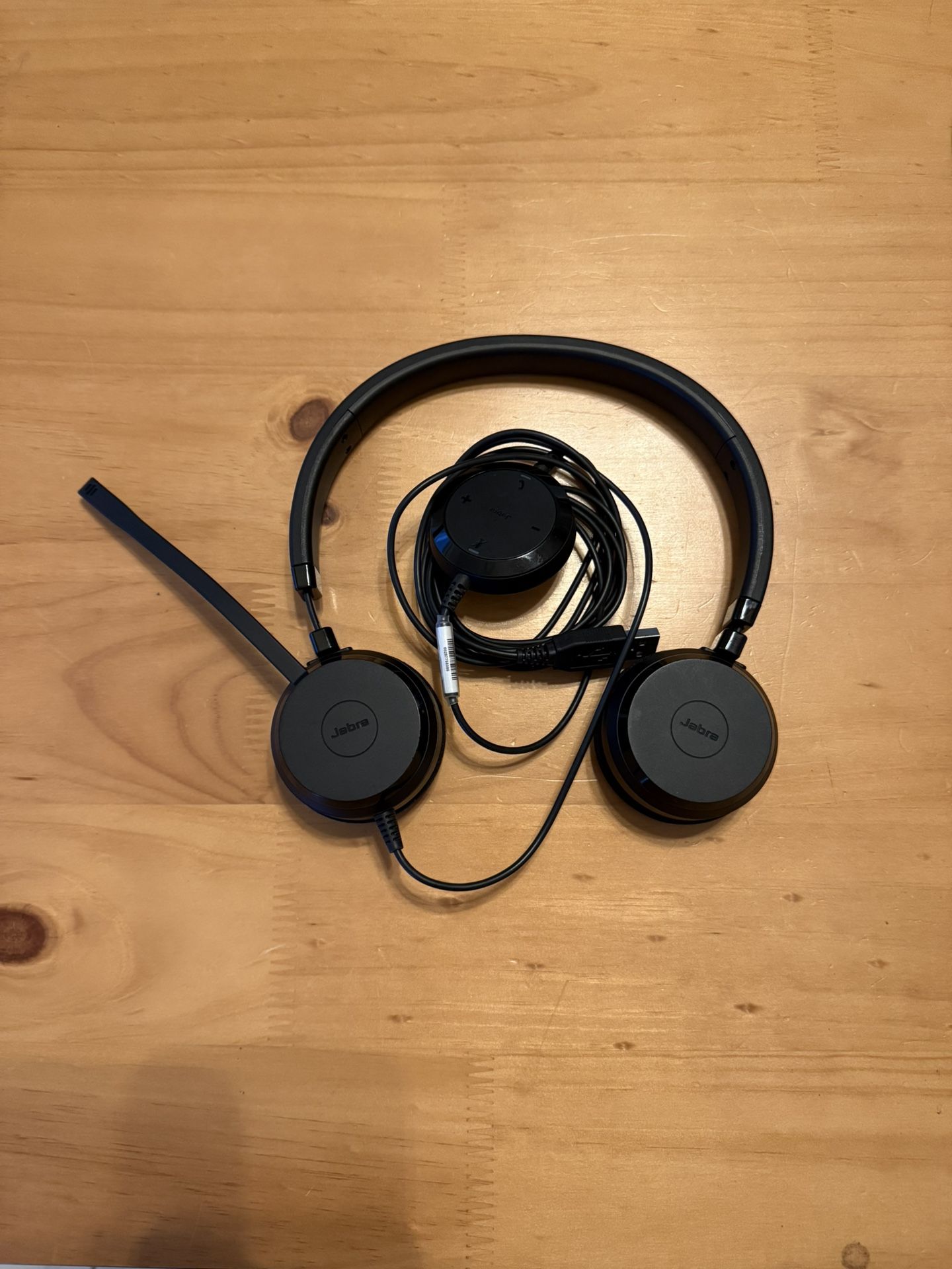 Jabra Evolve 20 UC Wired Headset, Stereo Professional Telephone Headphones for Greater Productivity, Superior Sound for Calls and Music, USB Connectio