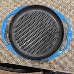 Le Creuset Enamel Cast Iron Oval Skinny Griddle