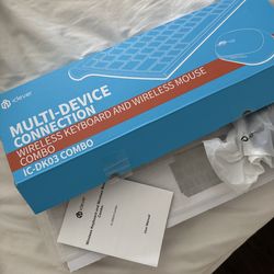 Wireless mouse and keyboard (new)