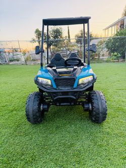 24V Ride on Toy for Big Kids,Ride on Car 2 Seater w/Sun Shade,Dump Bed & Shovel,4.5MPH,4WD Electric Car for Kids,Battery Car w/Remote,Kids Ride on Tru