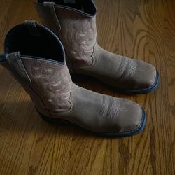 Cowboy Boots With Steel Toe Size Men 14 EW
