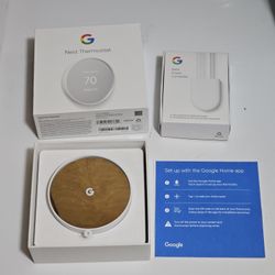 Google Nest Thermostat with Nest Power Connector
