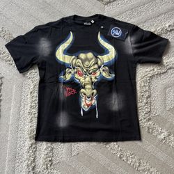 Hellstar “The Rock Bull” Tee (Black Edition) Size: L (Brand New w/ Tags)