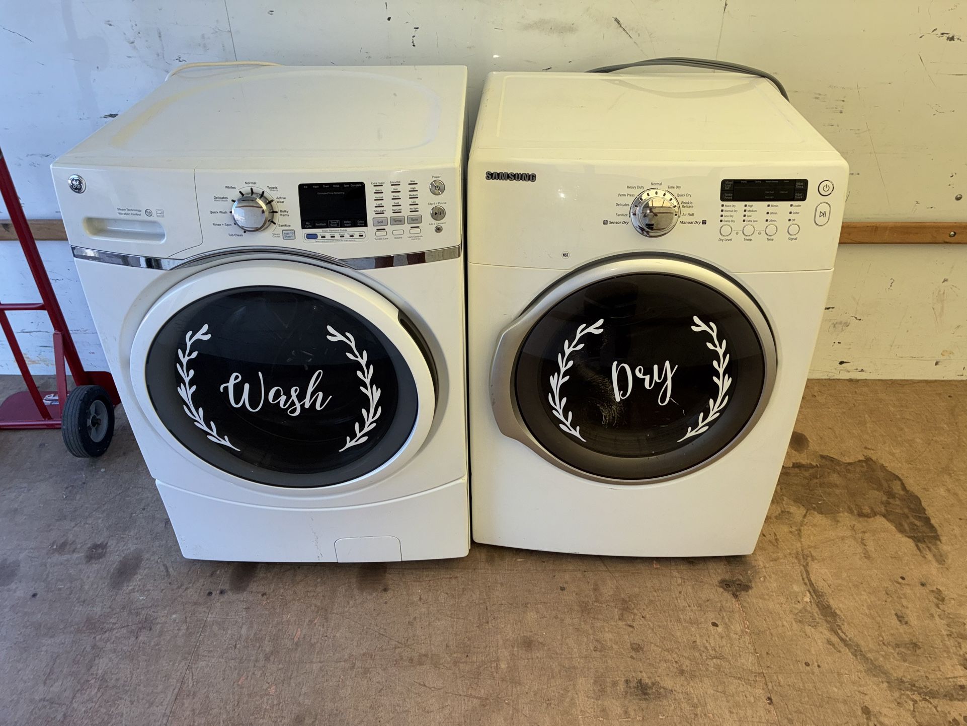 Wash And Dryer