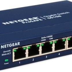 NetGear 8 Port Gigabit Ethernet Unmanaged Switch GS108v4