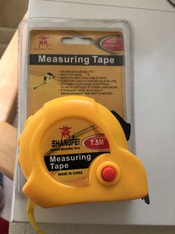 measuring tape