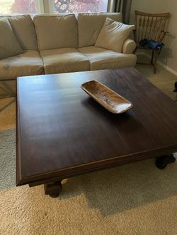 Square Regency Style Coffee Table