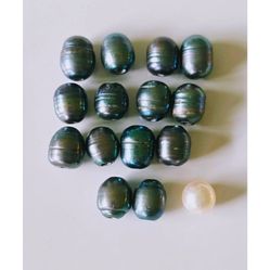 Tahitian Pearls Beads for Jewelry Making, 15pcs