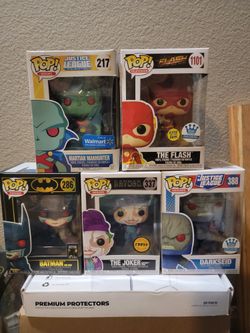 DC comics Funko Pops