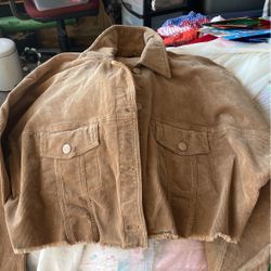 Corduroy Tan Jacket (teens)