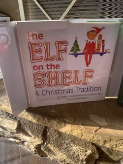 New In Box Elf On The Shelf Doll With Book Boy