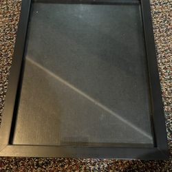 Two 8x10 Black Picture Frames 