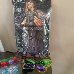 Disfraz De Mariposa Size  L  ). Size 12