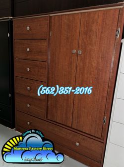 Cherry Pacoima closet wardrobe dresser new ropero armoire Nuevo