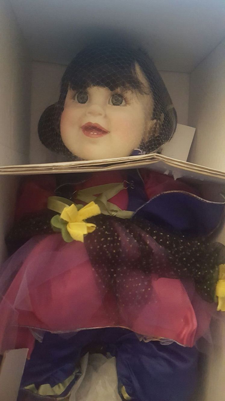 Marie Osmond Babies in Bloom Vinyl Doll