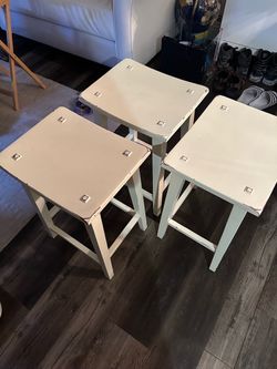 Three original Pier 1 Lawson  Barstools