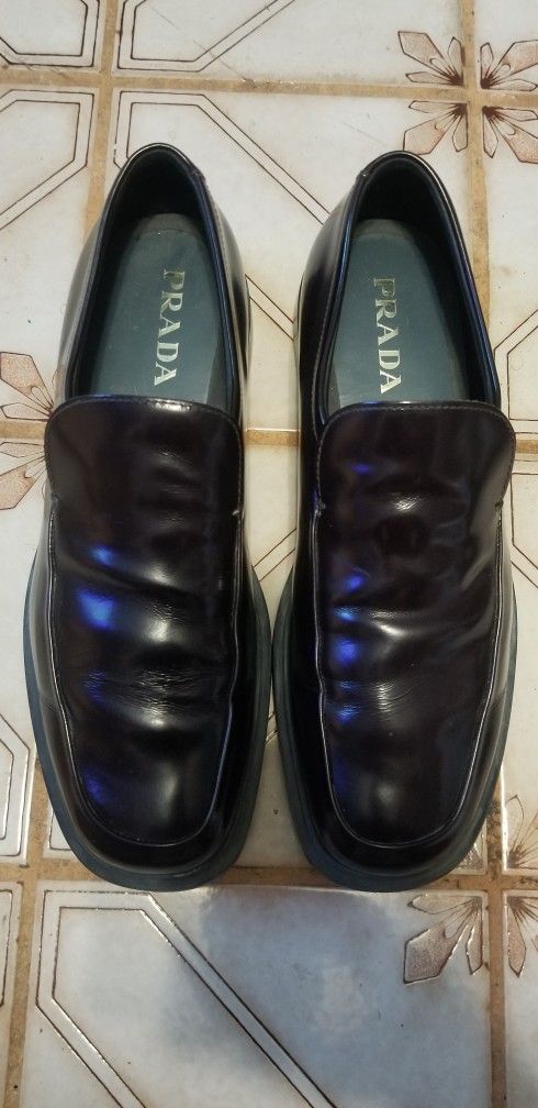 Prada Black prada Loafer Size 9 and a 1/2 Never worn outside