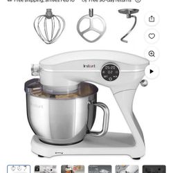  NEW Instant Pearl 7.4 qt 10 Speed Stand Mixer