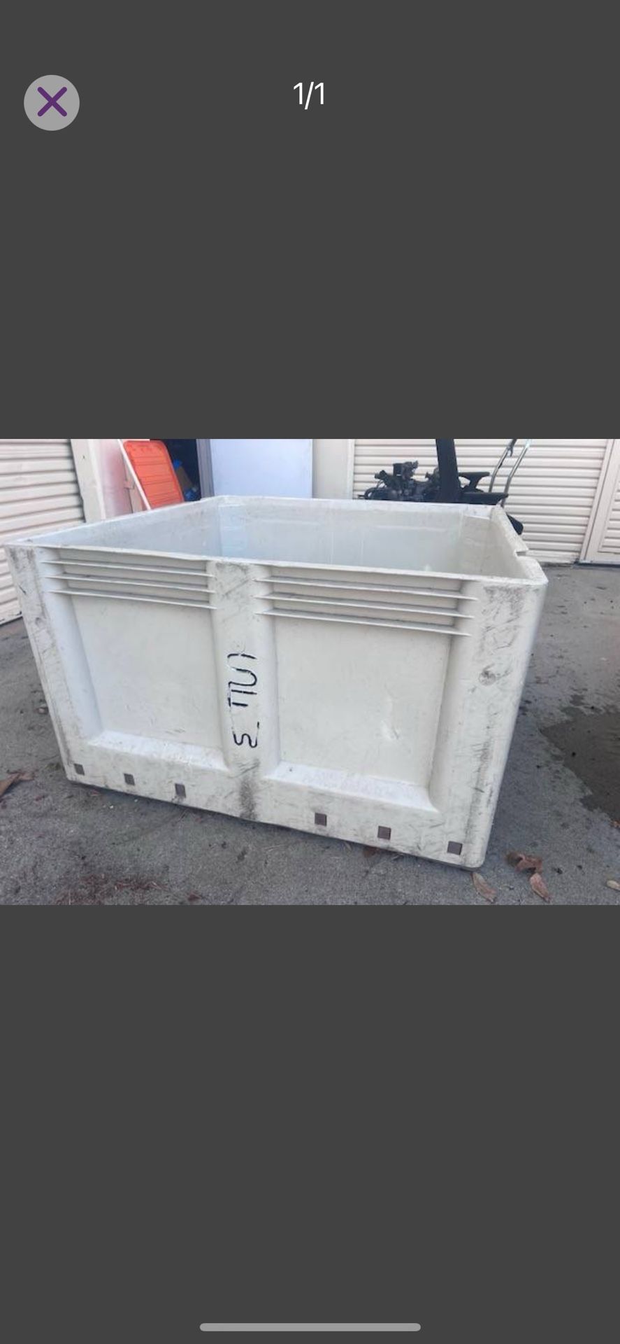 Macro Fruit Bin - Animal Feeder - Planting Box