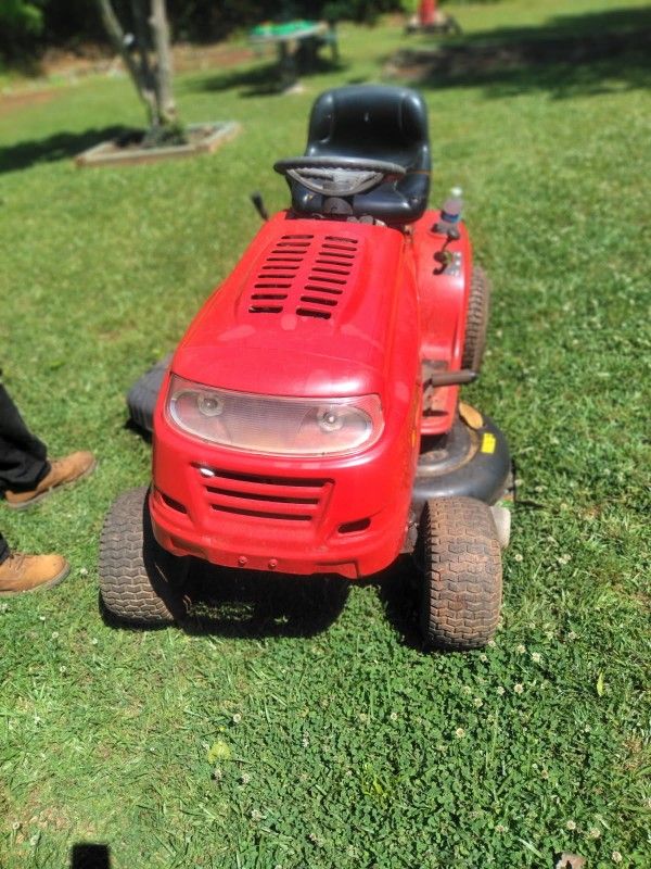 Riding Mower Yard