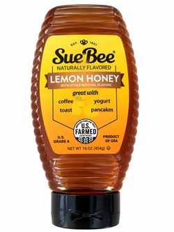 Sue Bee Naturally Flavored Lemon Honey 16 oz
