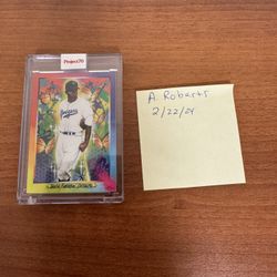 TOPPS project 70 Jackie Robinson Lot Of 2 Cards - Price Is For Both 