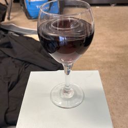 PartyLite Tuscany Vineyard Wine Glass Tea Light Holder