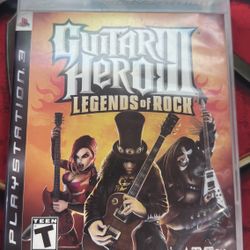 Guitar Hero Legends Of Rock Ps3 