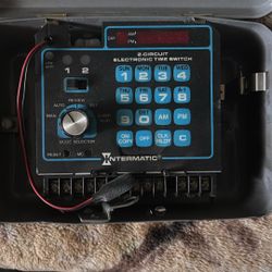Two Circuit Electronic Time Switch