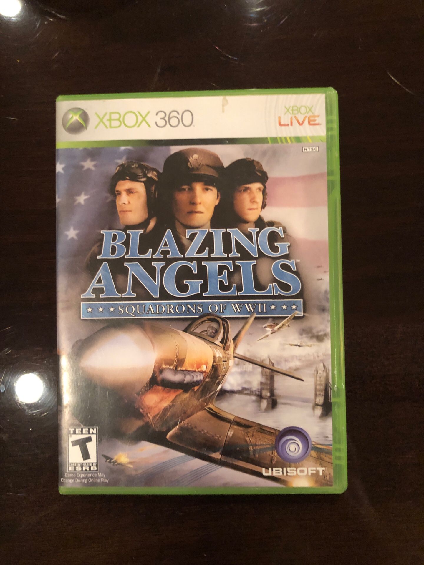 Blazing angels Xbox 360 game