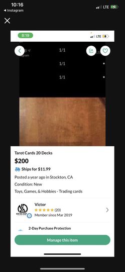 20 Decks of Tarot Cards For Abigail