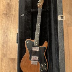 1981 Fender Telecaster Deluxe Walnut (Mocha)