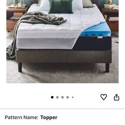 New queen size 3 inch mattress memory foam