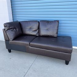 New Leather Couch