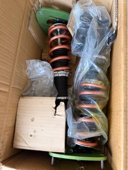 Sti coilovers w/ swift springs