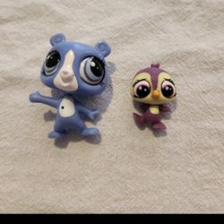 LPS Pet Pawsabilities Tundra Marchand & Flip Flurry.  Polar Bear #3755 & Penguin #3756.  HTF!  Retails for $24.99.  Please see all pictures as part of