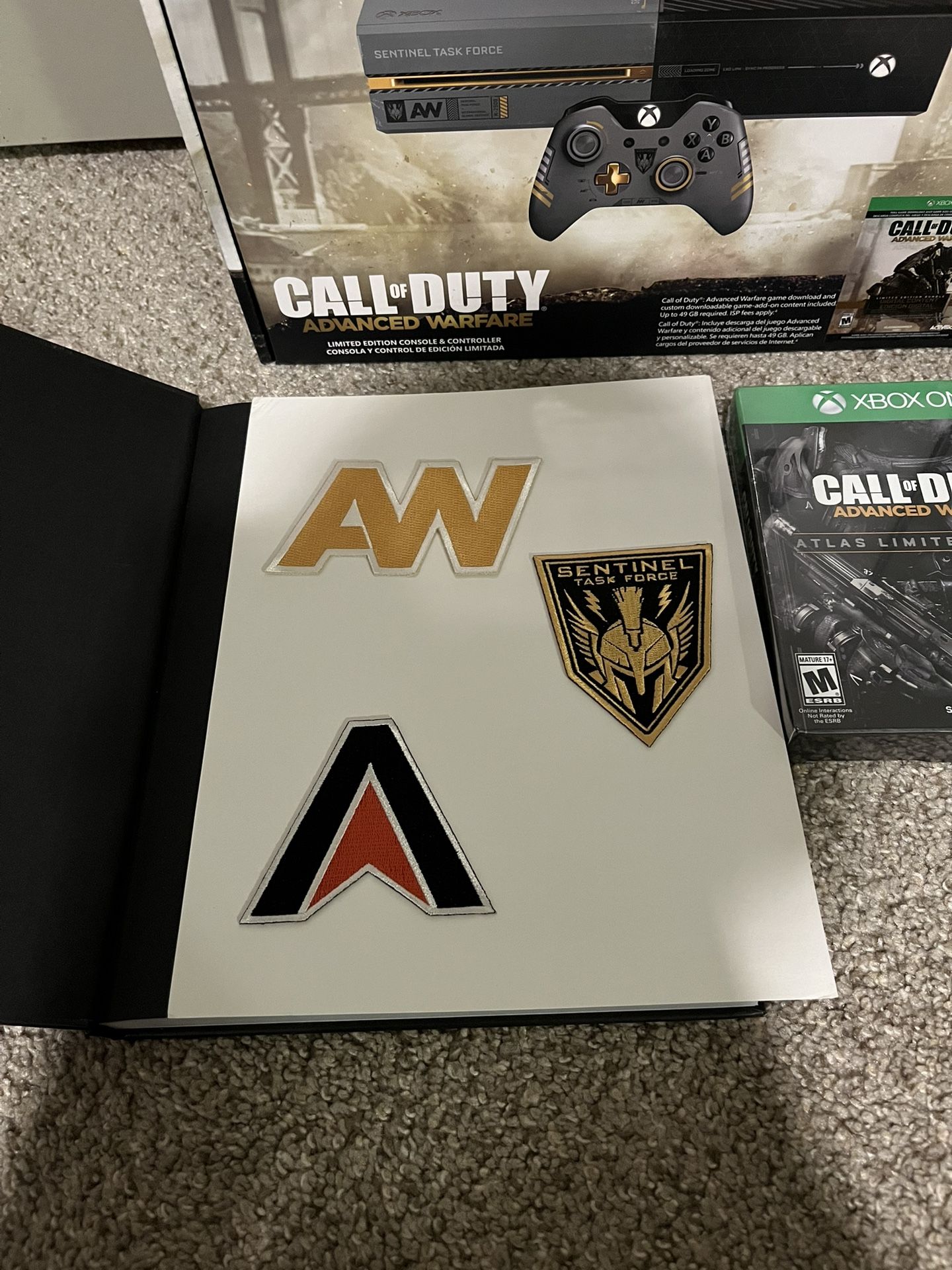 Xbox One Call Of Duty Advanced Warfare Limited Edition Console Bundle 1tb, image size:1440x1920