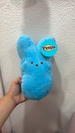 Blue peeps plushie