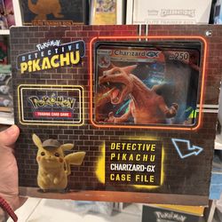 Detective Pikachu Charizard GX case file