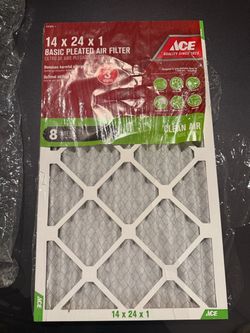 14in x 24in x 1in air filters