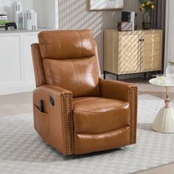 Manual Recliner with Heat & Massage