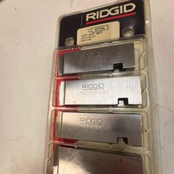 Ridgid Thread Dies 1/2” To 3/4”