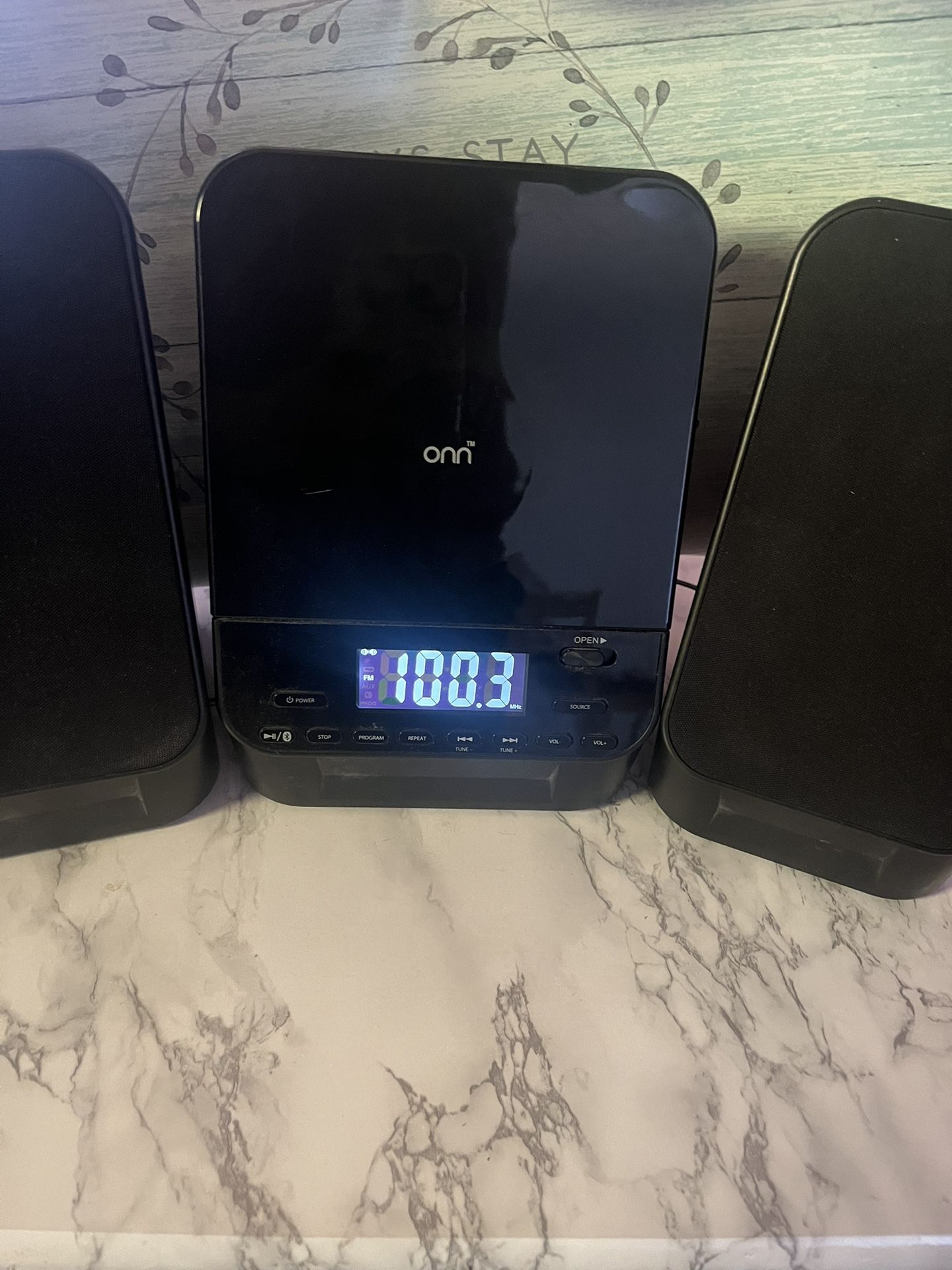 ONN Groove Radio CD Mini Stereo System