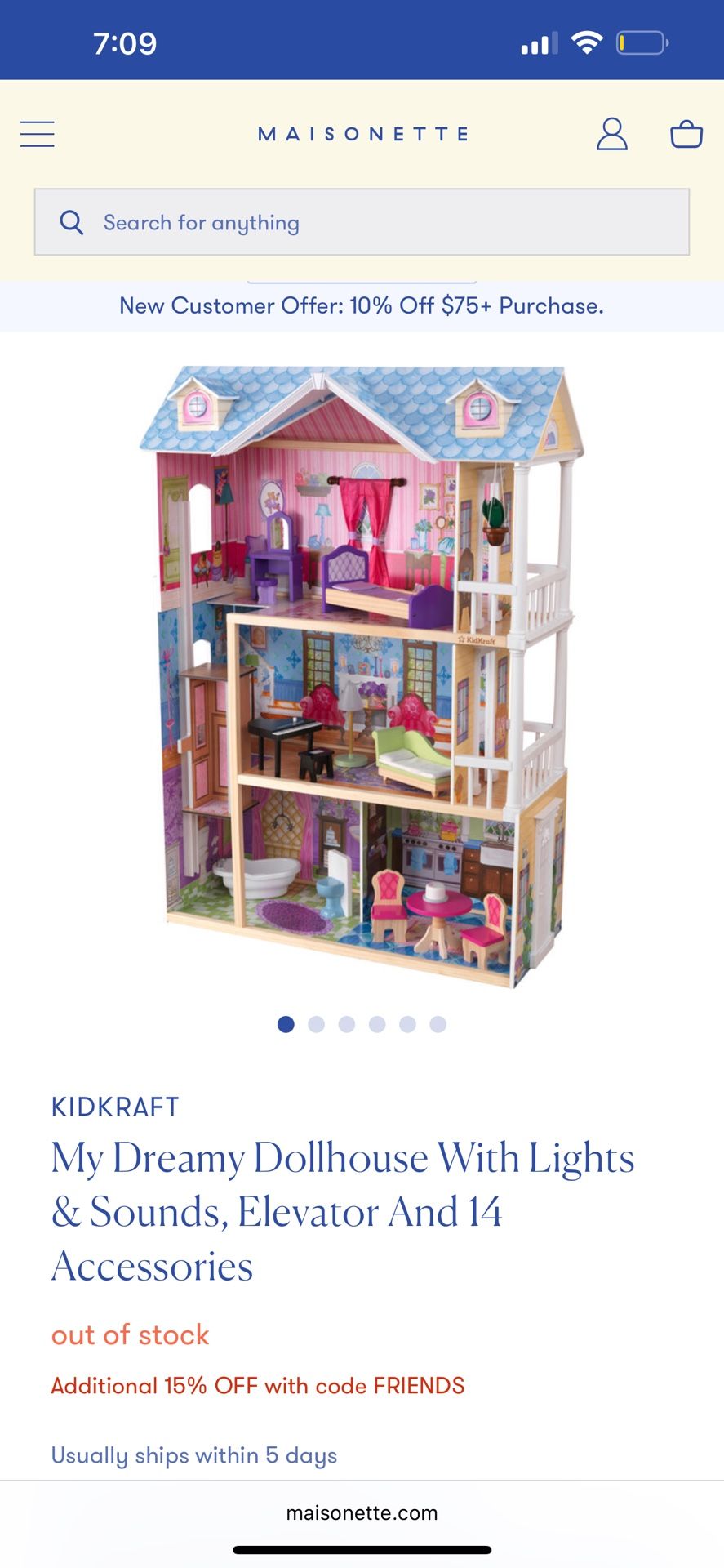 Wooden Doll House
