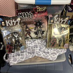 Vintage Kiss Collectible Toys