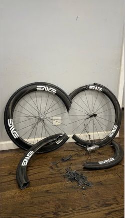 Enve 4.5 fixed gear custom laced rims
