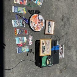 NASCAR memorabilia pit passes signed items