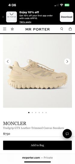 Monclear Size 10us 43