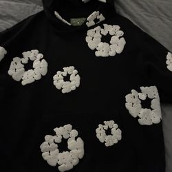 Denim Tear black hoodie