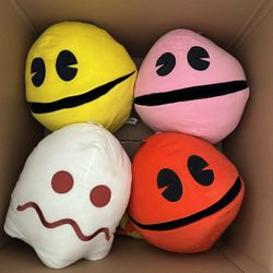 Pac-Man Plushes
